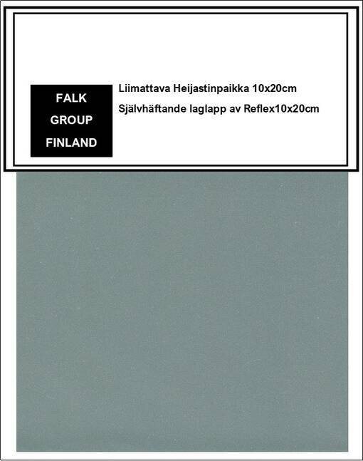 Falk Group Liimattava korjauspaikka Heijastinpaikka