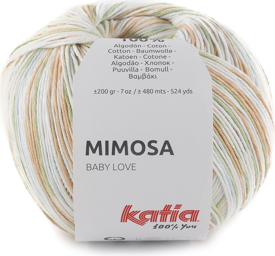 Katia Mimosa 303 vihreä-persikka