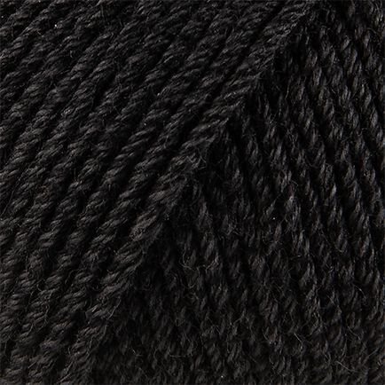 Laines du Nord Baby Soft 324 musta