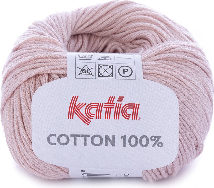 Katia Cotton 100% 41 vaaleanpunainen