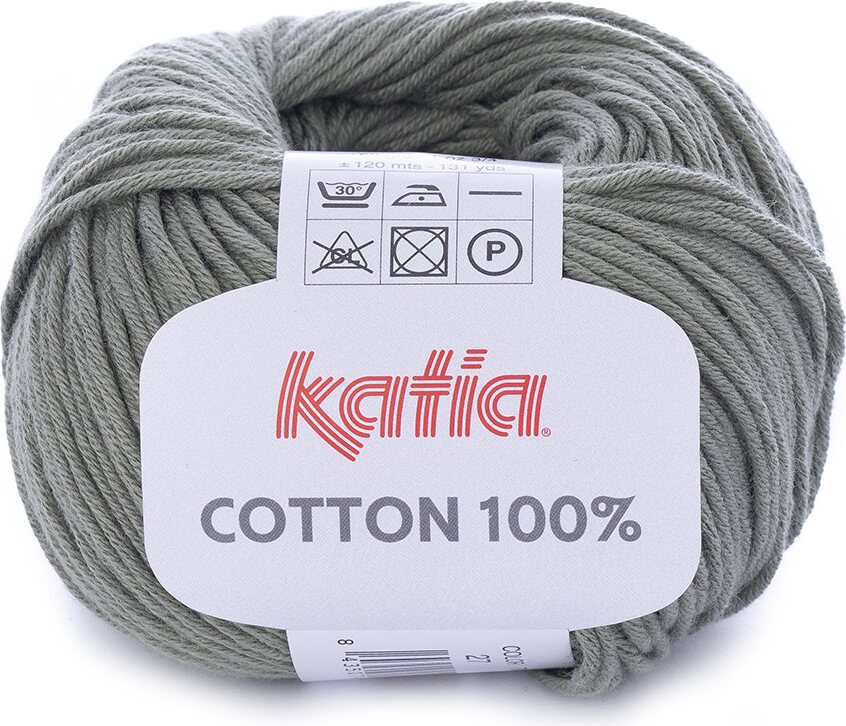 Katia Cotton 100% 27 oliivin vihreä