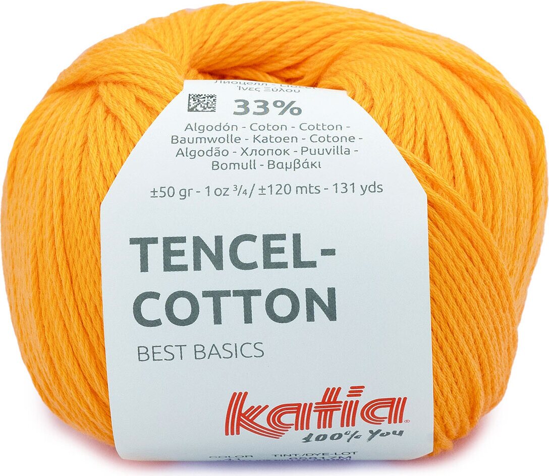 Katia Tencel-Cotton 41 keltainen