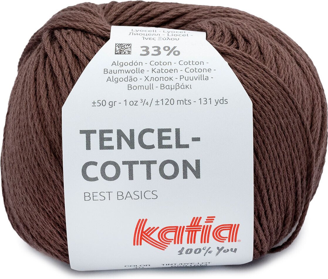 Katia Tencel-Cotton 40 ruskea
