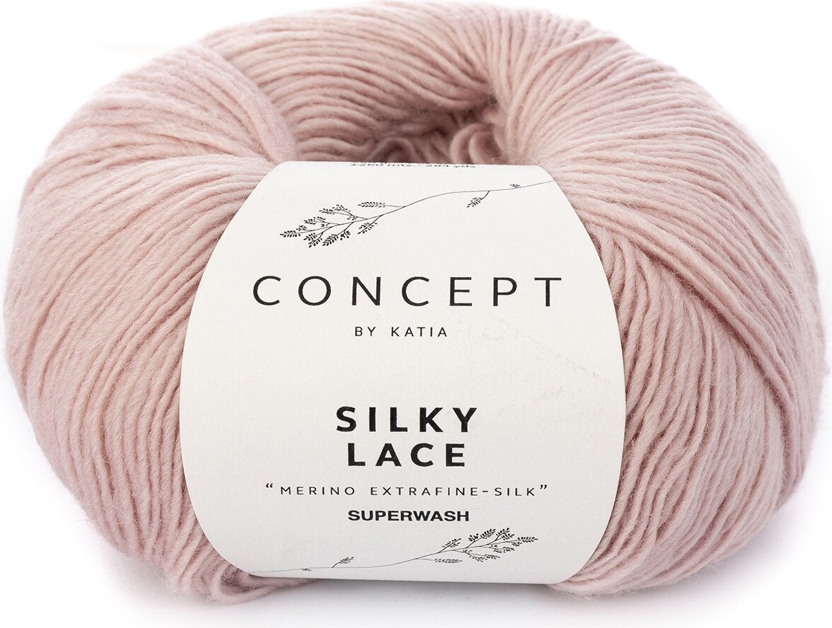 Katia Silky Lace 164 hempeä roosa