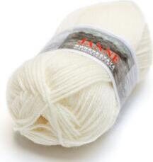 Gjestal Garn Janne 400 luonnonvalkoinen