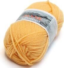 Gjestal Garn Janne 416 puhdas keltainen