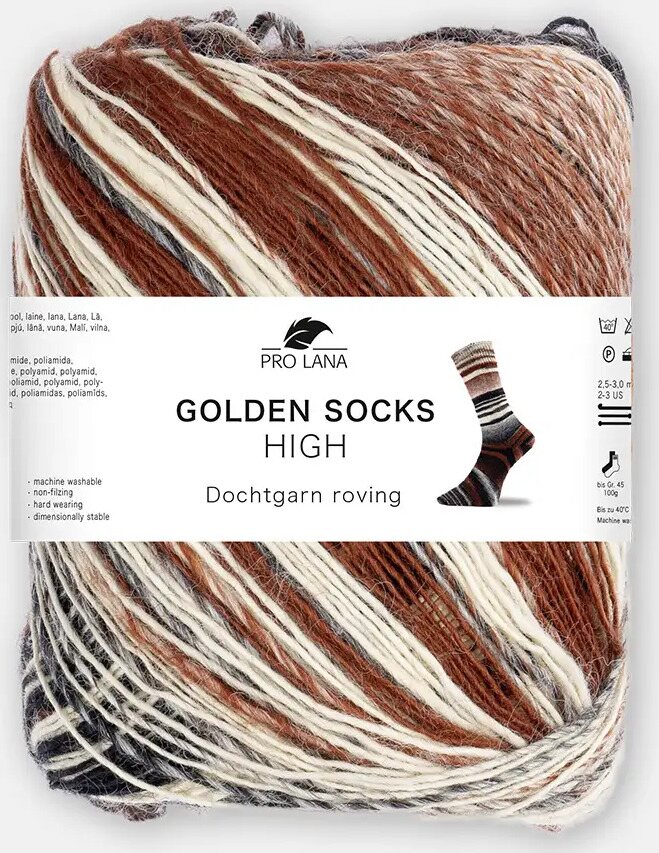 Pro Lana Golden Socks High 726 kupari