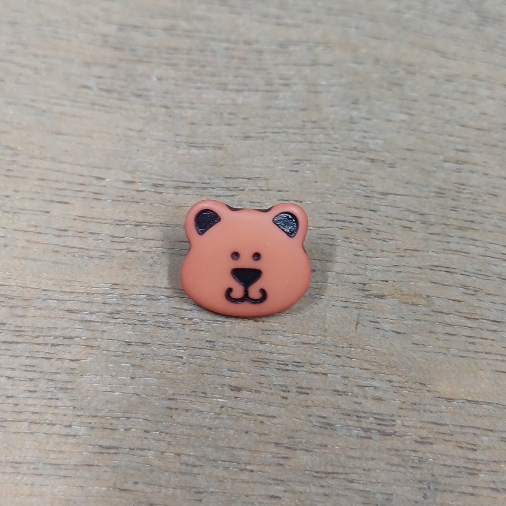 Prym Karhunappi, 15 mm Punaruskea