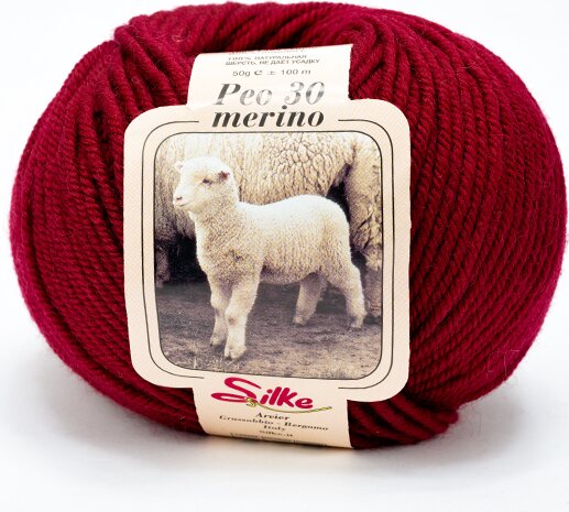 Silke Peo 30 035 tumman punainen