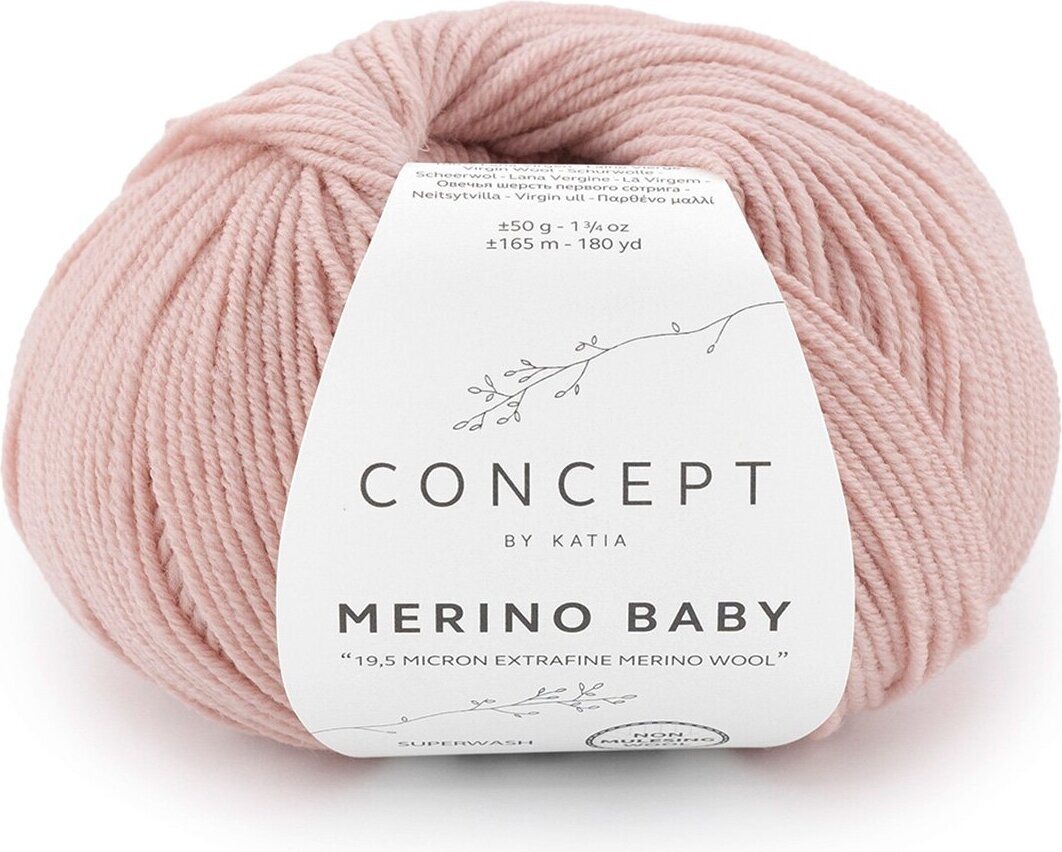 Katia Merino Baby 163 roosa