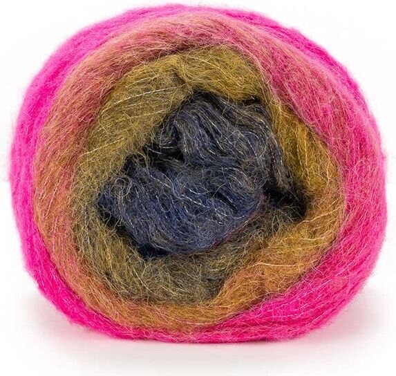 Laines du Nord Poema Alpaca 101 pinkistä siniseen