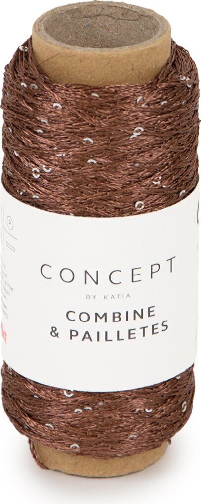 Concept by Katia Combine & Paillettes 53 ruskea