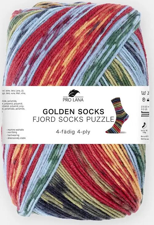 Pro Lana Golden Socks Fjord Socks Puzzle 83