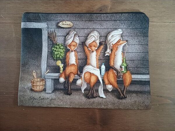 Katja Saario Kettu-pussukat 359 Saunan jälkeen (iso)