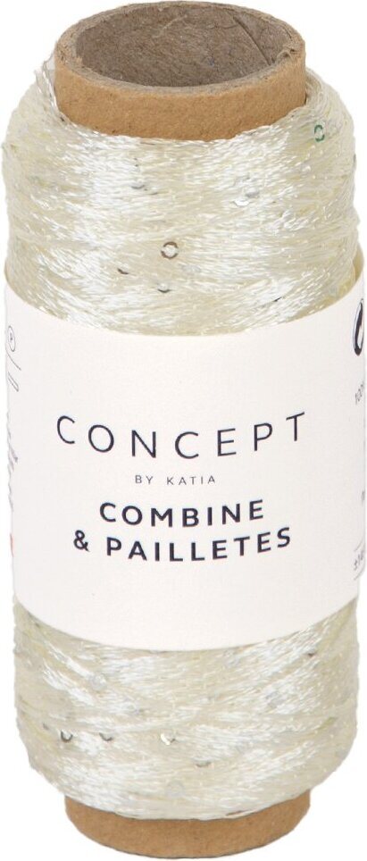 Concept by Katia Combine & Paillettes 51 Tan-Off White