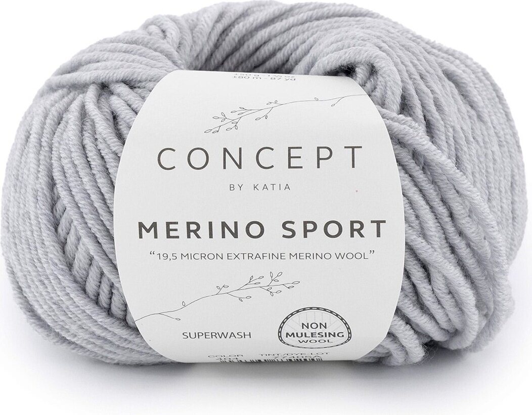 Katia Merino Sport 404 vaaleanharmaa