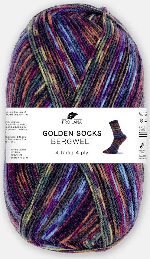 Pro Lana Golden Socks Bergwelt 806.13 revontulet