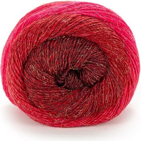 Laines du Nord Poema glitter 102 red
