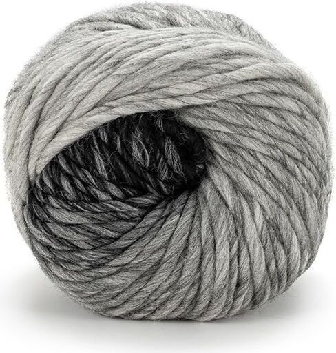 Laines du Nord Chunky Degradé 104 harmaasta mustaan