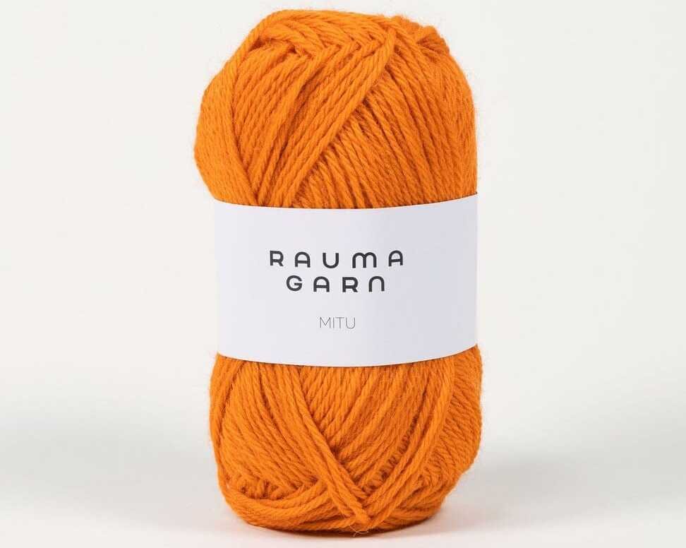 Rauma Garn Mitu 0784 orange