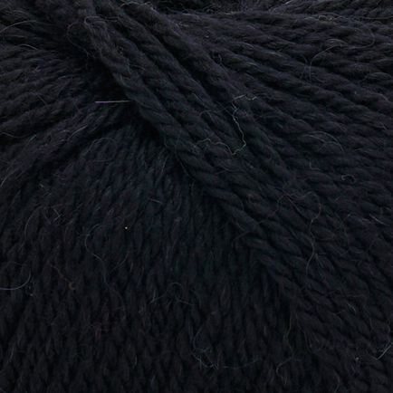 Laines du Nord Merino Yak 8 musta