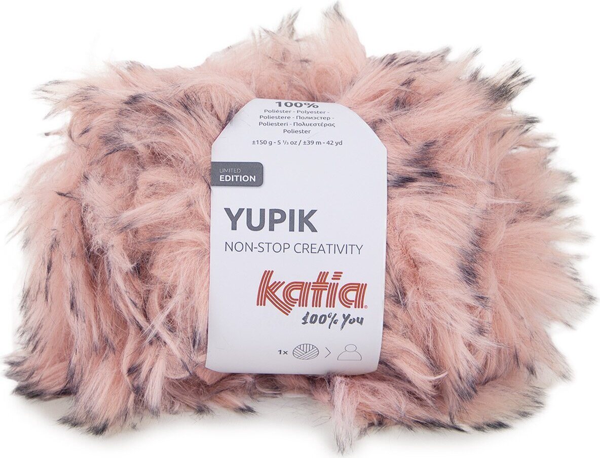 Katia Yupik 500 vaalean punainen