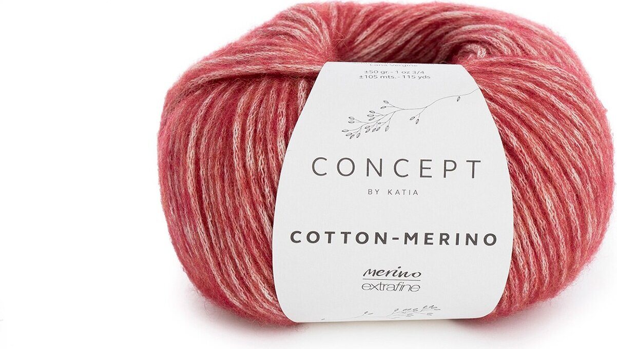Concept by Katia Cotton Merino 125 punainen