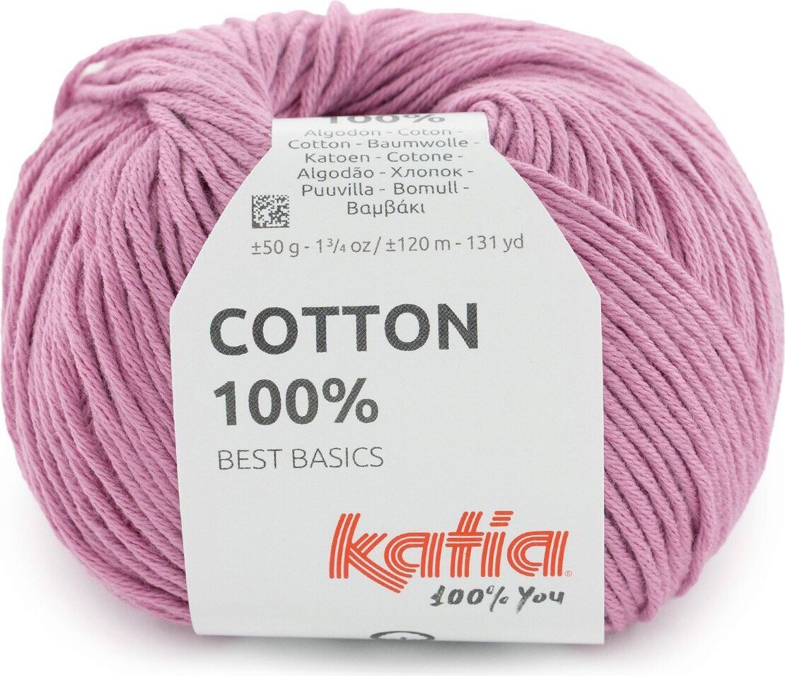 Katia Cotton 100% 76 bubble gum