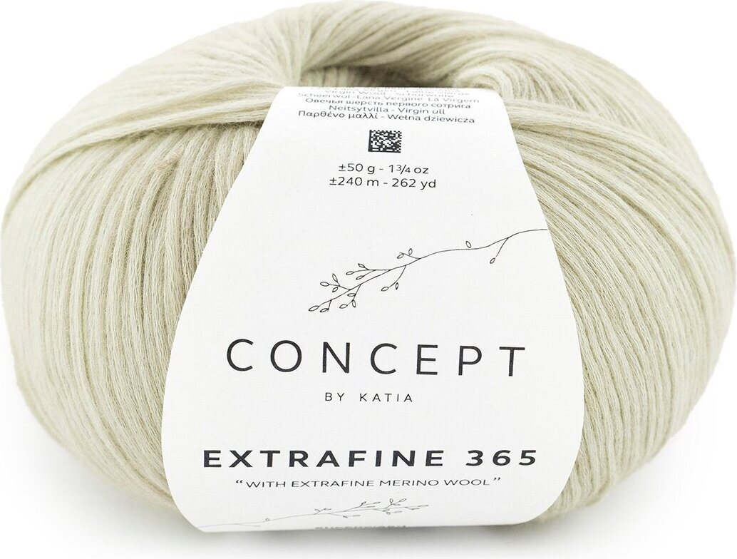 Concept by Katia Extrafine 365 301 sand yellow