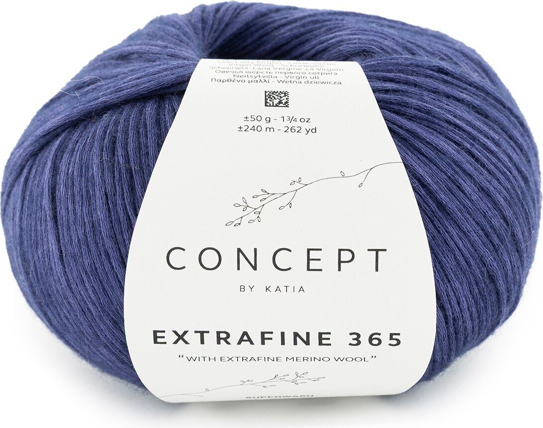 Concept by Katia Extrafine 365 305 Tummansininen