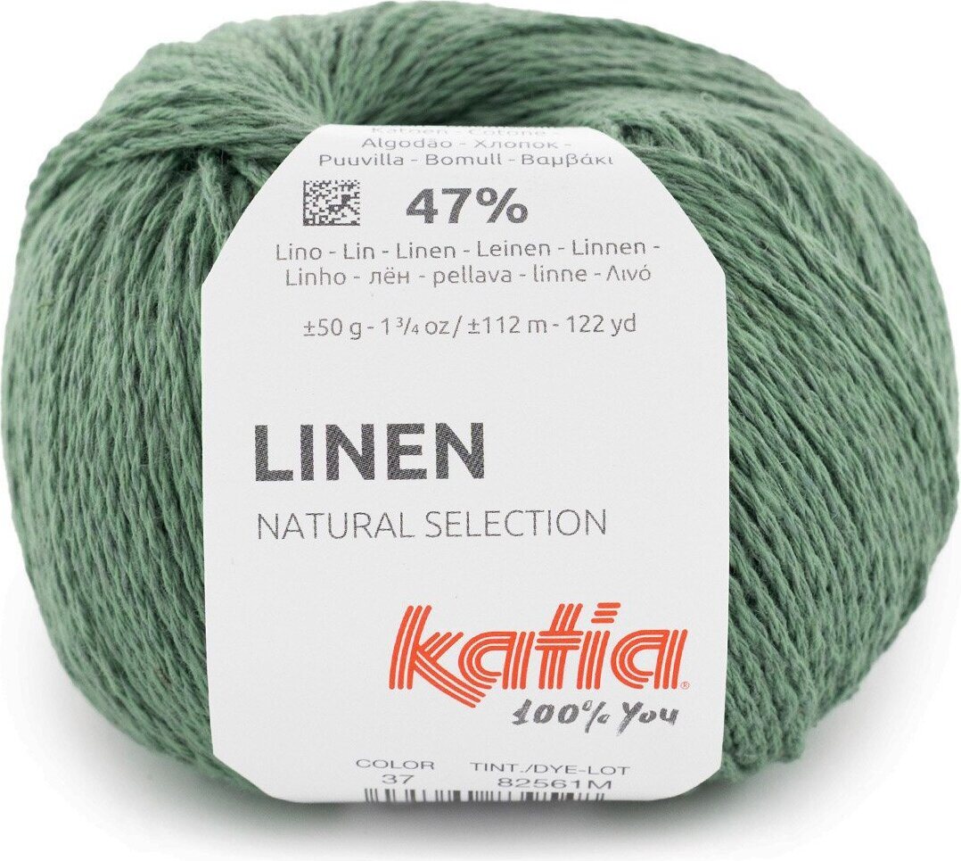 Katia Linen 37 salvian vihreä