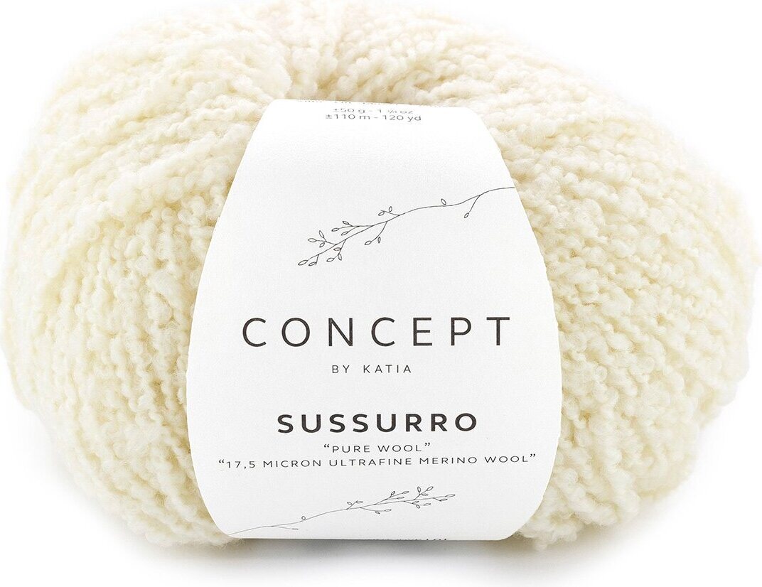 Katia Sussurro 200 Luonnonvalkoinen