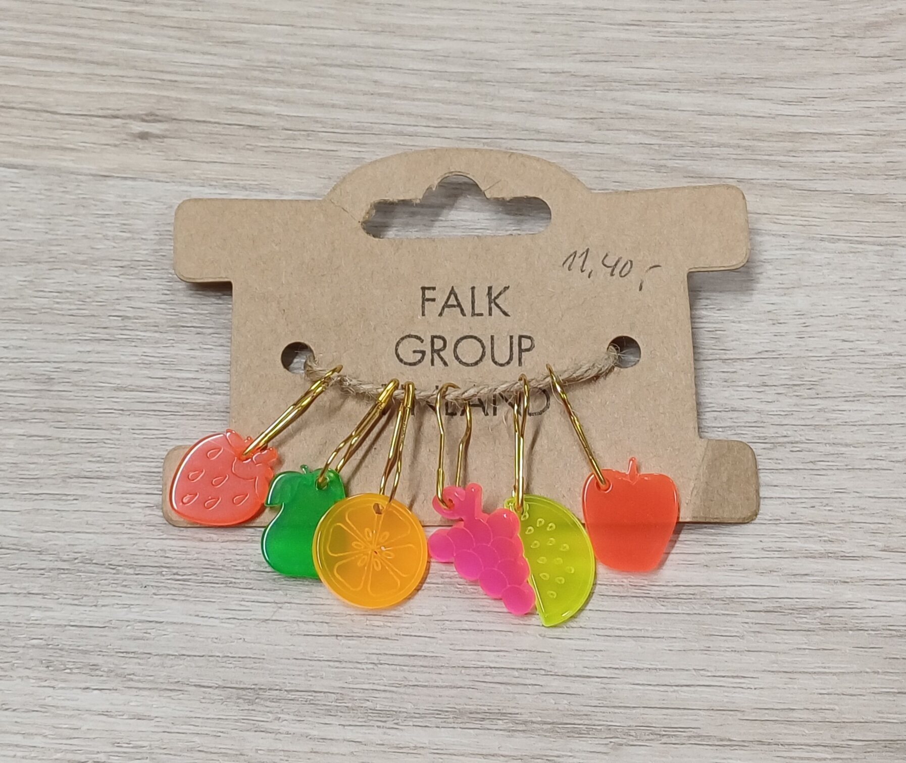 Falk Group Suloiset silmukkamerkit Hedelmät