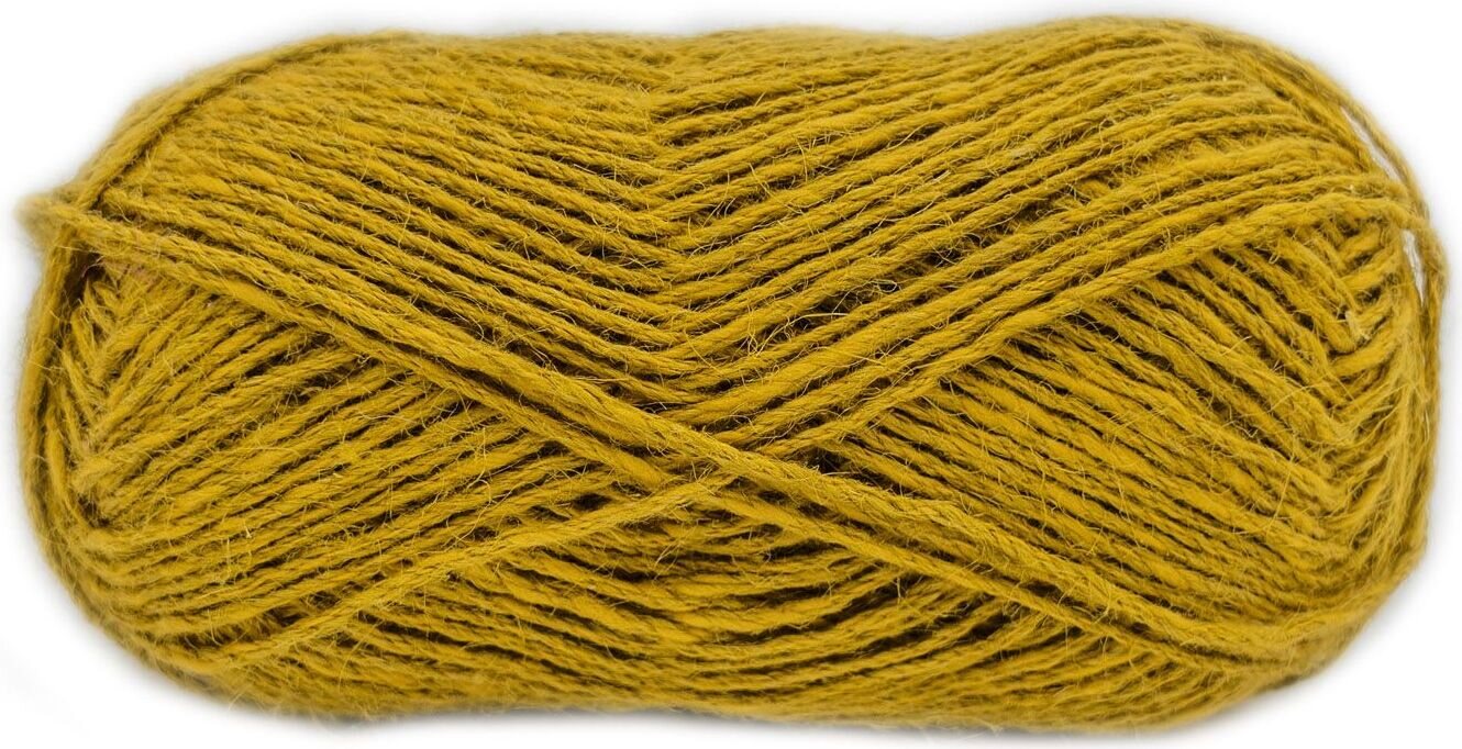 Laines du Nord Natural Bag 3 sinapinkeltainen