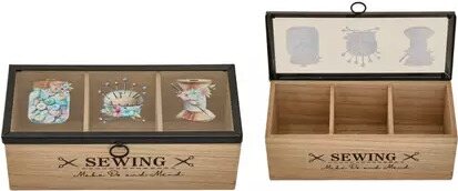 Hemline Ompelurasia Pienempi 24 x 10 x 9 cm