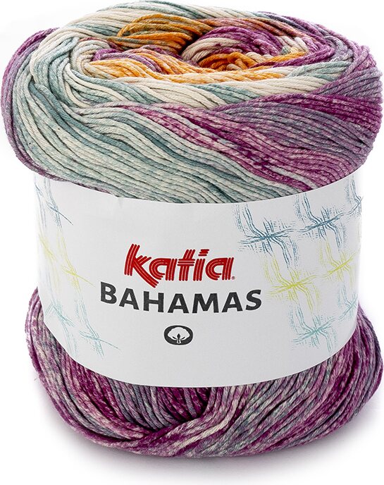 Katia Bahamas 64 oranssit ja violetit