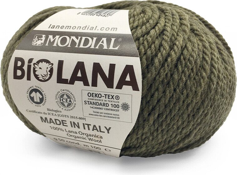 Mondial Bio Lana 369 oliivin vihreä