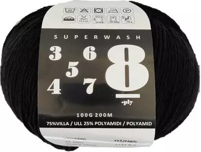 8-ply 4002 Black Onyx