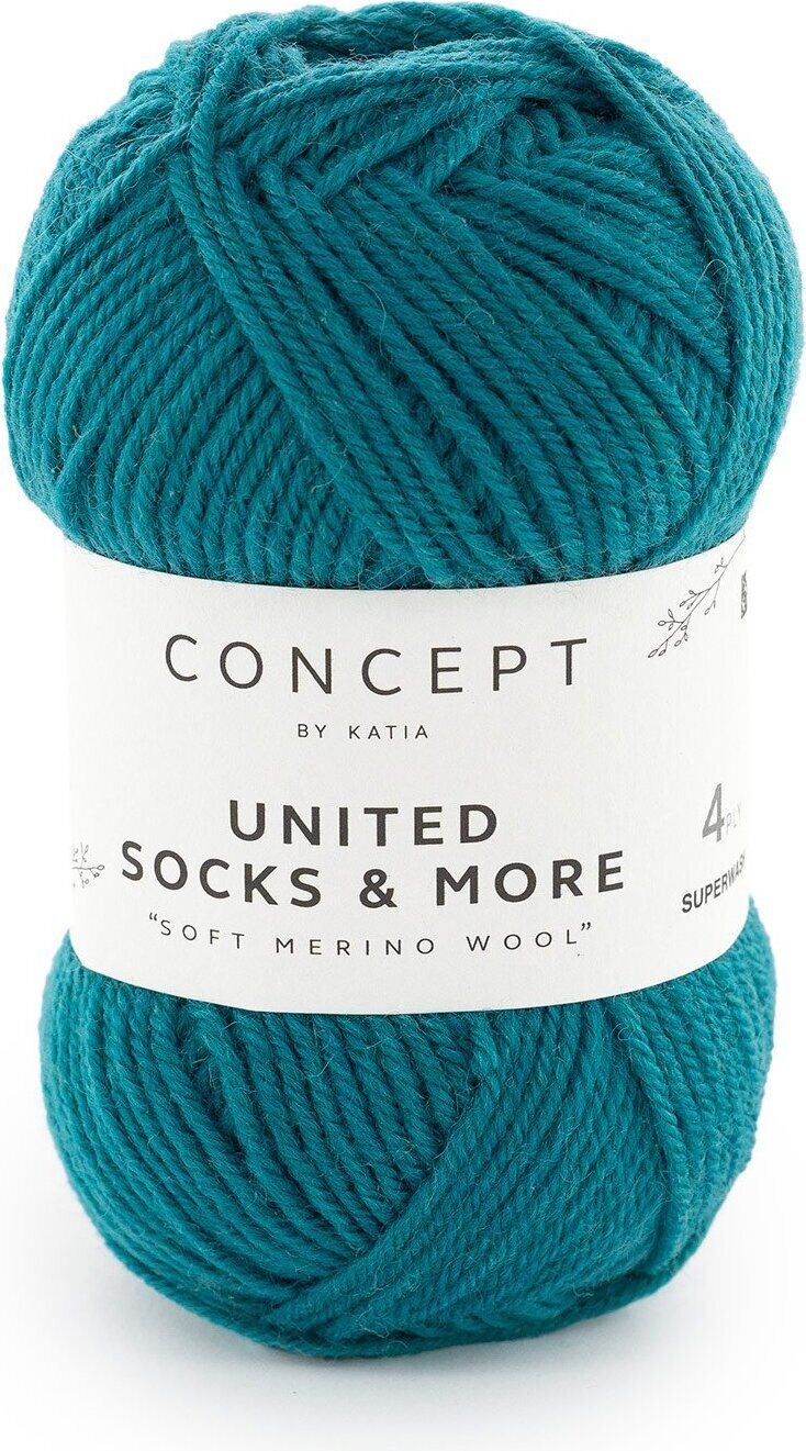 Concept by Katia United Sock & More 80 emerald