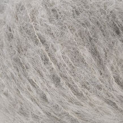 H.Couture by Laines du Nord Alpaca soft 16 vaalean harmaa
