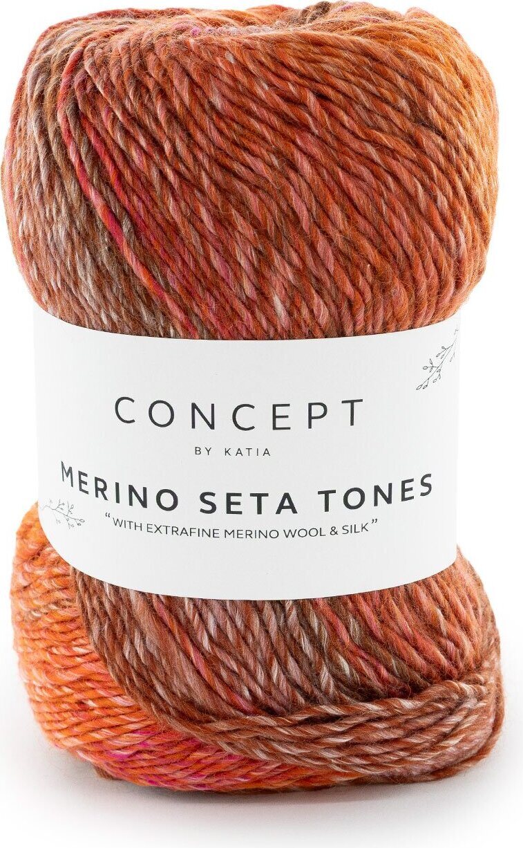 Concept by Katia Merino seta tones 102 orange-rust
