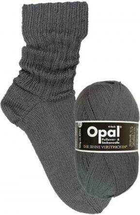 Opal 4-säikeinen sukkalanka 9936 harmaa