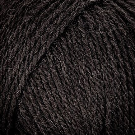 Laines du Nord Merino Yak 41 mustanruskea