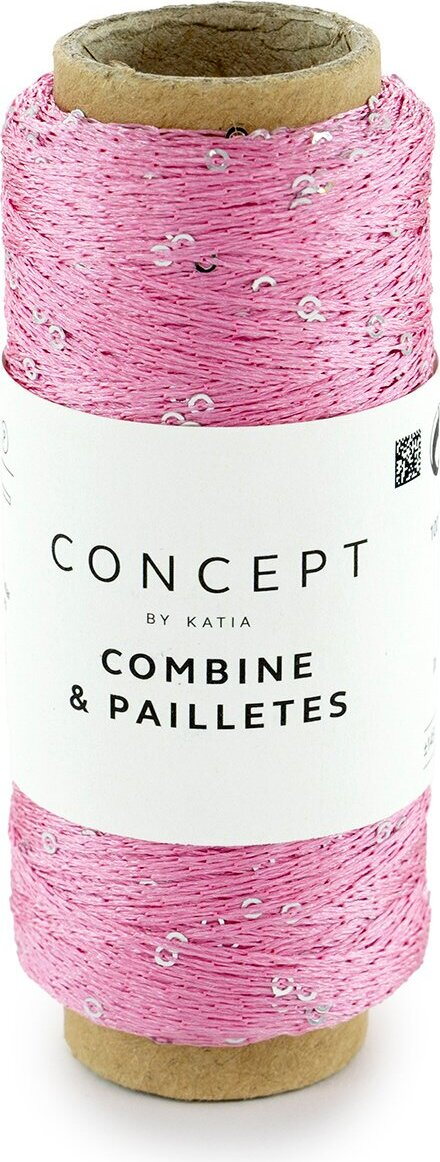 Concept by Katia Combine & Paillettes 64 pinkki