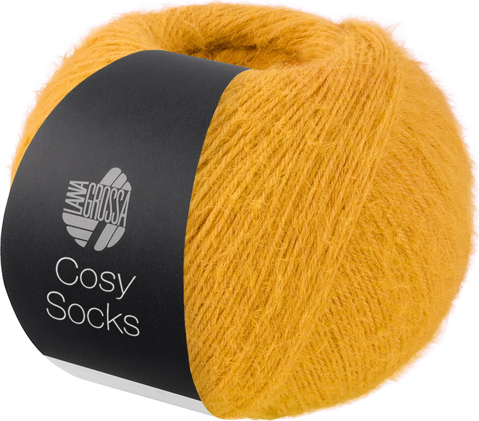 Lana Grossa Cosy Socks 011 keltainen