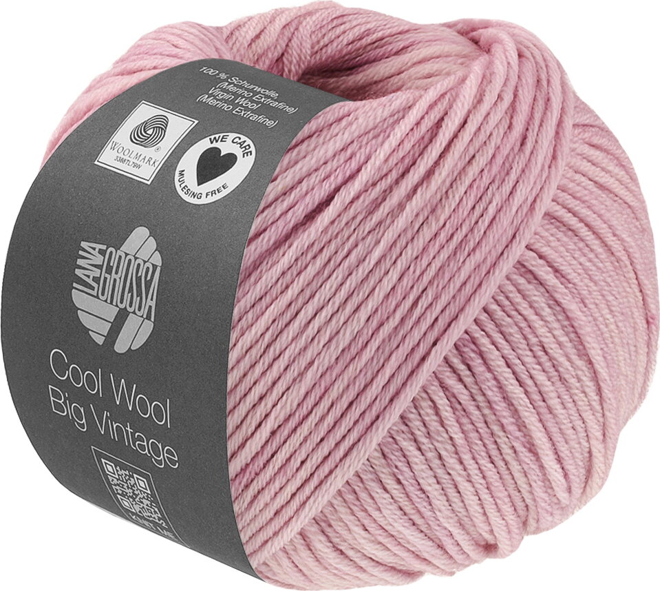 Lana Grossa Cool Wool Big Vintage 7193 hento vaaleanpun