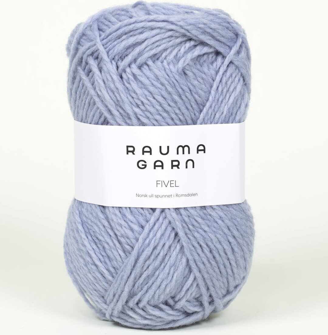 Rauma Garn Fivel 18 vaalean sininen