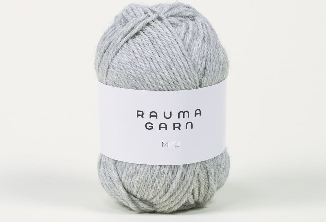 Rauma Garn Mitu SFN38 meleerattu vaalea harmaa