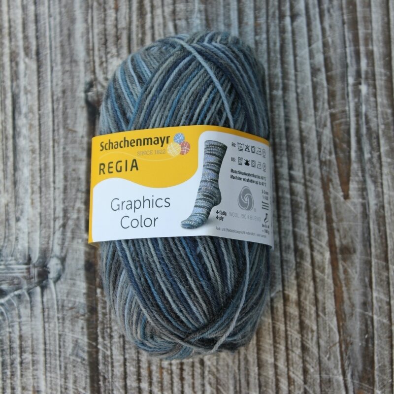 Regia Graphics Color 06960 hilityt harmaat