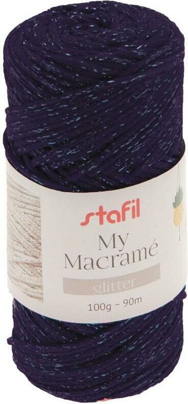 Macrame glitter Sininen